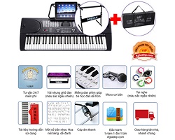 Đàn Organ điện tử Bán chuyên + Bộ phụ kiện + Chân + Túi đàn (cho người mới học) nhãn tiếng Trung Đàn Organ điện tử Bán chuyên + Bộ phụ kiện + Chân + Túi đàn (cho người mới học) nhãn tiếng Trung